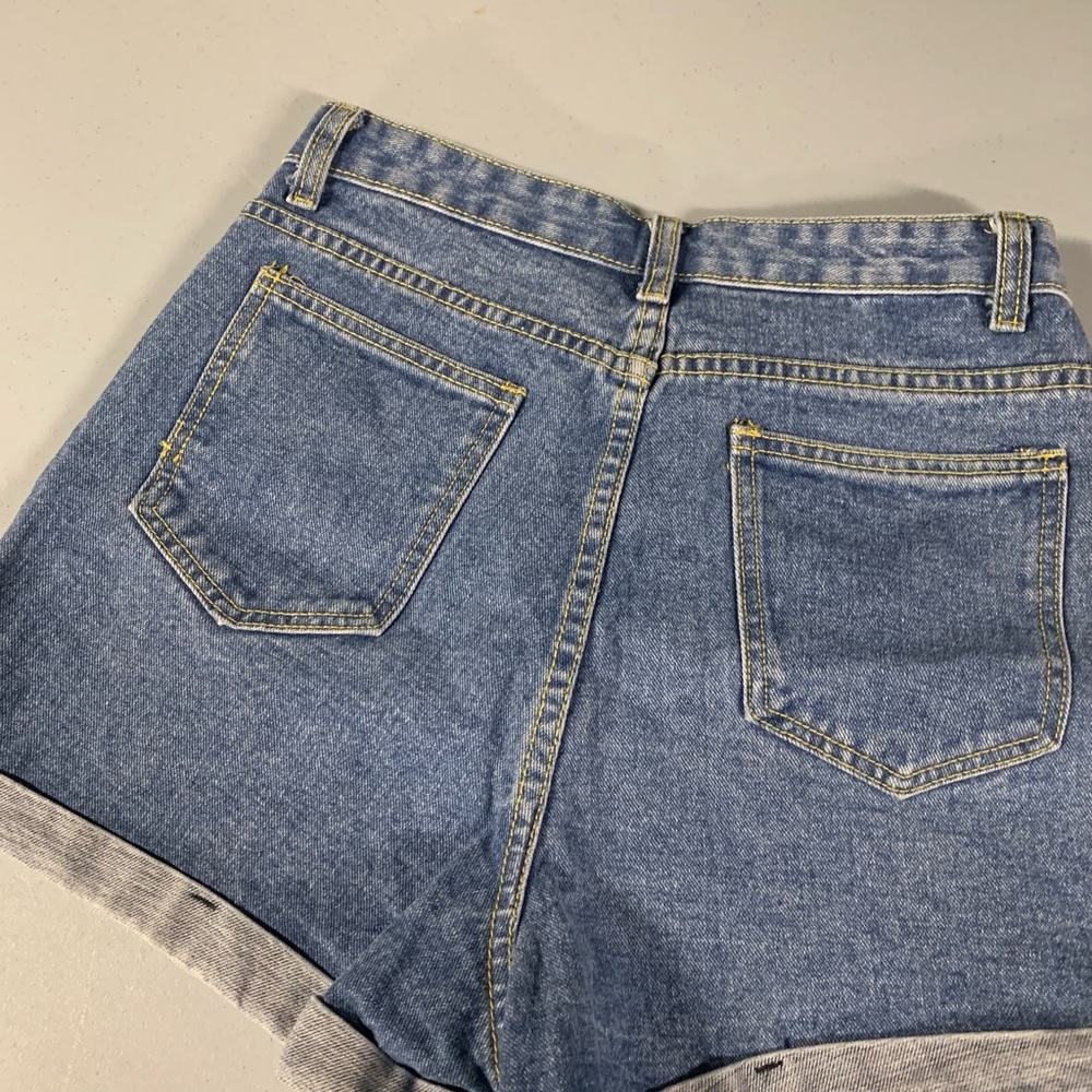 DENIM SHORTS - Picture 4 of 8